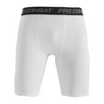thumbnail image 2 of LYMAYTER Male Compression Shorts Solid Color Workout Short Yoga Leggings Shorts High Elasticity Sweatpants S-3XL, 2 of 7