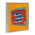 thumbnail image 3 of Stupell Industries Contemporary Bright Hued Sardine Can Gray Framed Giclee Art, 12 x 12, by Carrie Cantwell, 3 of 8