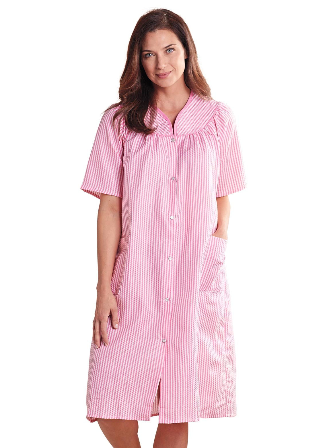 Seersucker House Coat and House Dress Duster