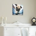 thumbnail image 6 of Empire Art Direct Pug Frameless Free Floating Tempered Glass Panel Graphic Dog Wall Art, 16" x 20" x 0.2", Ready to Hang, 6 of 9