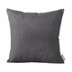 thumbnail image 2 of Funda de cojín lumbar de lino | Funda moderna decorativa para sofá, cama, sala, dormitorio, oficina | Material poliéster | Cierre de cremallera | 45x45 cm | Paquete individual, 2 of 6