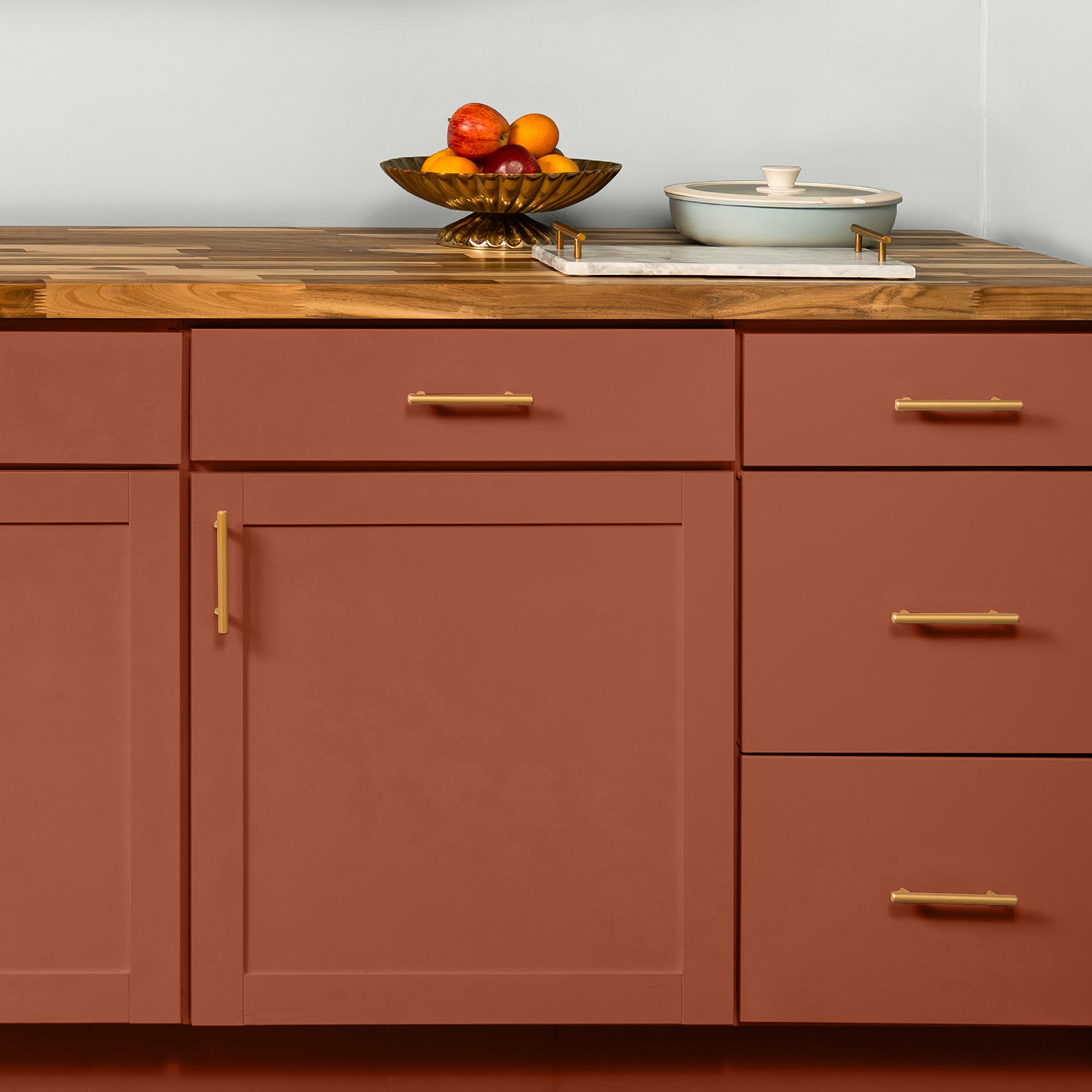Glidden Cabinet Door and Trim Satin Paint, Ancient Copper, 1 Quart