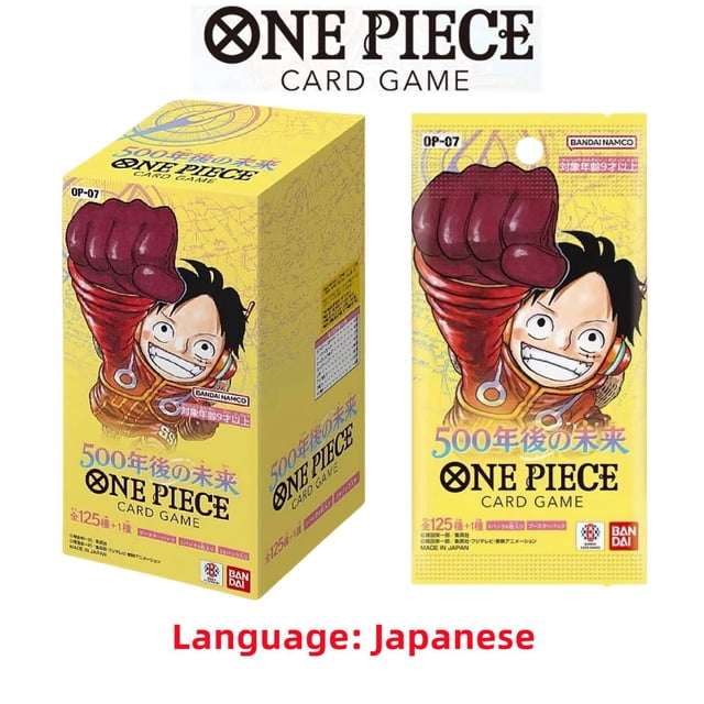 Bandai Original One Piece Cards OP07 Juego de cartas coleccionables OP08 Caja de refuerzo coleccionable Anime Cartas japonesas Regalo de coleccionista