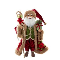 Kurt Adler 18-Inch Kringles Elegant Red Santa