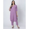 thumbnail image 2 of Moomaya Exclusive, Loosefit Kurta and Pants Set, Soft and Comfy Viscose Coord Set With Pockets, 2 of 9