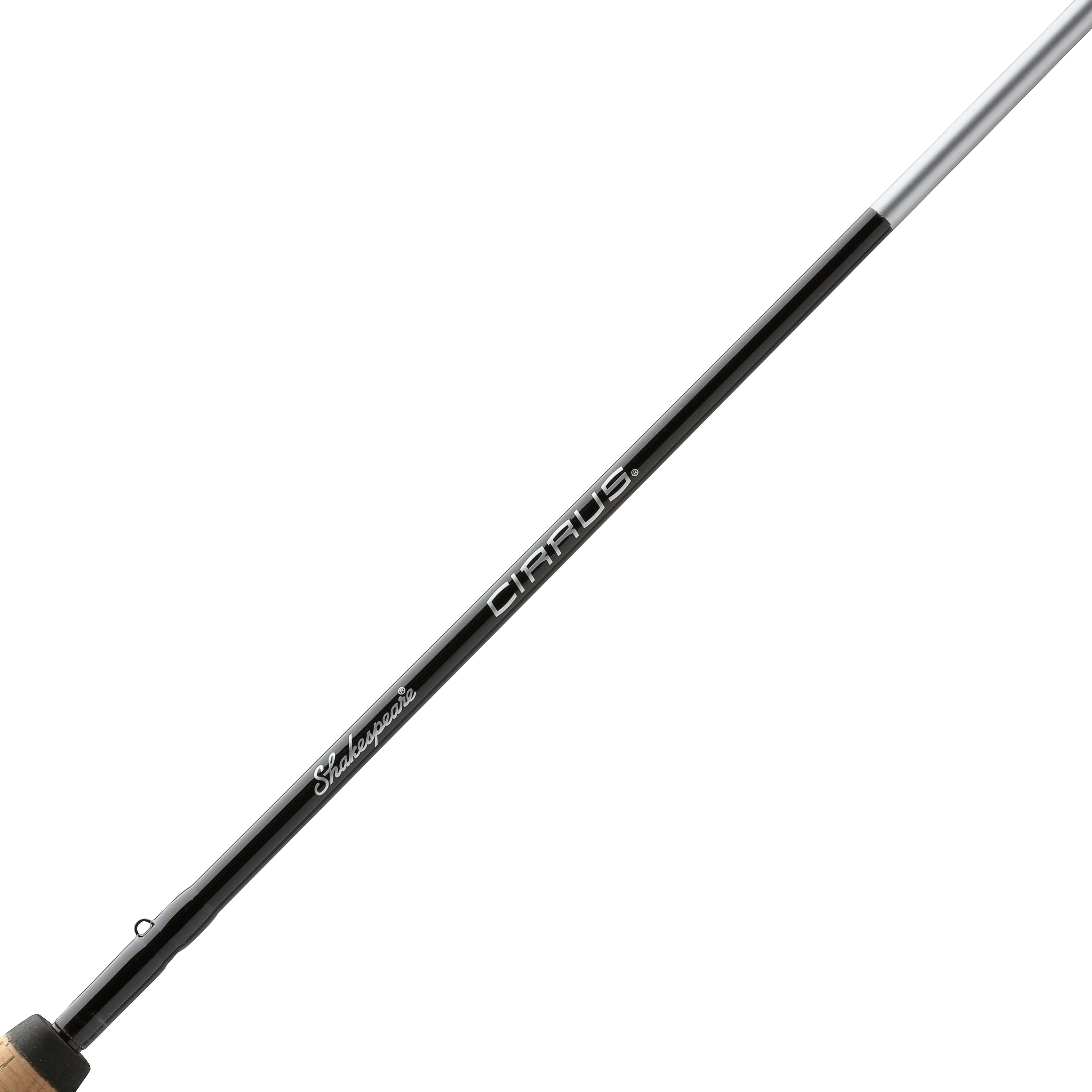 Shakespeare Cirrus Spinning Fishing Combo, 6'6" Medium Rod, 3000 Size Reel