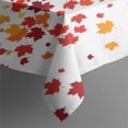 thumbnail image 3 of Vintage Pumpkin Rectangle Tablecloth 60x84 Inch, Flowers Boho Water Resistant Vinyl Washable Seasonal Table Cover for Thanksgiving Fall Harvest Holiday Party Picnic Dinner Decor, 3 of 5