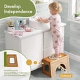 thumbnail image 5 of 7" Non-Slip Toddler Potty Training Stool - Multi-Use Step Stool for Bathroom Sink, Kitchen & Closet, 5 of 8