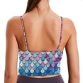 thumbnail image 3 of Jusqu'à 60 % de Rabais Cadeaux Dianli Mode Femmes Sans Manches Décontracté Gilet Dames Coussinet de Poitrine Court Camisoles Économies Bleu m, 3 of 8