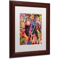 thumbnail image 2 of Trademark Fine Art "Thugs" Canvas Art by Josh Byer, White Matte, Wood Frame, 2 of 4