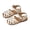 White, variant on Girls Gladiator Sandals Open Toe Strappy Flats Fisherman Cross Strap Sandals Dress Shoes