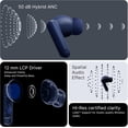 thumbnail image 6 of CMF Buds 2 Plus 2025 New Wireless Earbuds Adaptive Noise Cancelling, Hi-Res Audio Bluetooth Headphones, 12mm Drivers for Deep Bass, 50dB ANC 61.5H Playtime, Sport Ear Buds with 6 Mics, Light Grey, 6 of 9