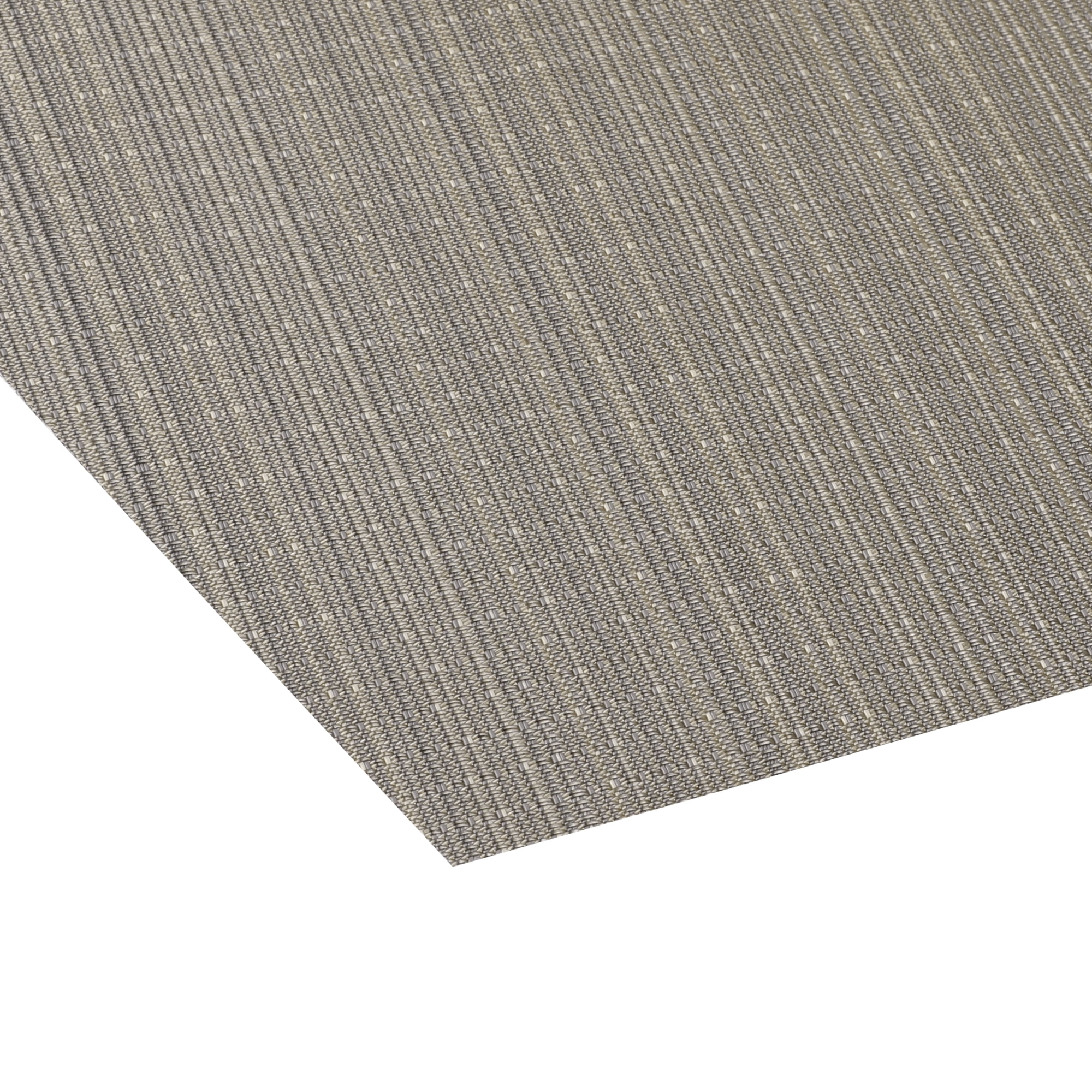 Unique Bargains Table Placemats Set of 6 Placemats Heat Resistant Table Mats Wipe Clean Silver 18x12 inch