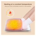 thumbnail image 3 of Electric Foot Heating Pad Washable Household Foot Warming Soft Plush Detachable Foot Warmer Heater ,Easy to Operate, 3 of 5
