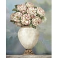 thumbnail image 2 of Gladding, Pamela 12x14 White Modern Wood Framed Museum Art Print Titled - Floral Urn I, 2 of 4