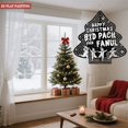 thumbnail image 4 of Stylish Metal Hanging Christmas Tree Wind Spinner - Monochrome Layered Design with Joyful Figures for Garden & Yard Decor, 4 of 7