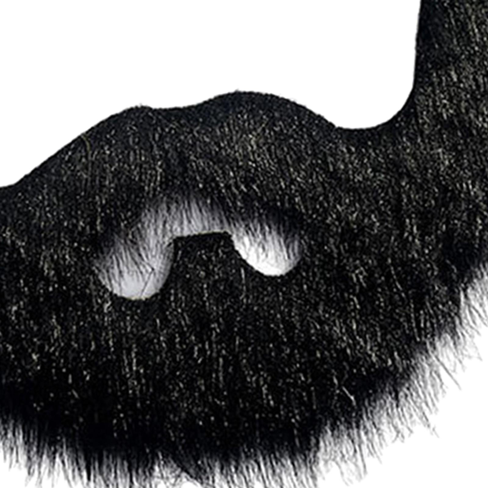 Fausse Barbe Et Sourcils Verts - Pour Déguisement, Halloween, Mascarade - Autocollants Faciles - 11