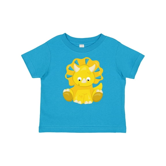 Inktastic Cute Dinosaur, Baby Dinosaur, Dino, Triceratops Boys or Girls Baby T-Shirt