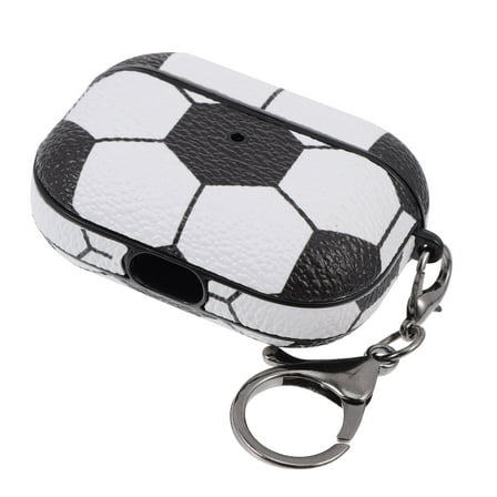 FRCOLOR  Earphone Case Football Pattern Wireless Headphone