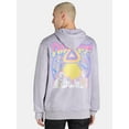 thumbnail image 3 of Pink Floyd Men's & Big Men's Graphic Hoodie Sweatshirt, Sizes S-3XL, 3 of 5