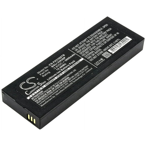 3600mAh FanVision BALI 33636P K-ABC-30P-KT-B Battery for K-IVT-300-GD-B