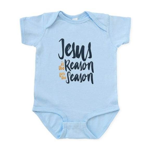 CafePress - Jesus Is The Reason Infant Bodysuit - Baby Light Bodysuit, Size Newborn - 24 Months