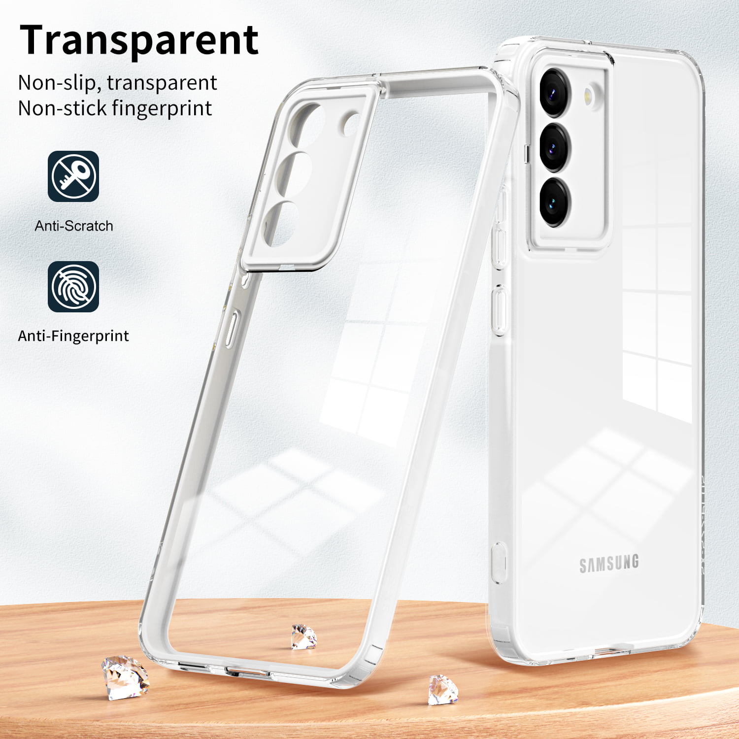 Case ESR Krystec Clear for, Bags and sleeves for smartphones