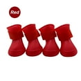 thumbnail image 2 of GASTROPOD 2026 New 4Pcs Dog Puppy Shoes Silicone Waterproof Pet Rain Boots Anti-Slip Skidproof Elastic Protective for Small Medium Large Dog, 2 of 5