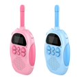thumbnail image 1 of Juego DeDe Walkie Talkie Para Niños, Minijuguetes Para Niños, Transceptor De Mano Para Interfono Con Cordón Inteligente De Alcance De 3Km Para Regalo De Cumpleaños 2 Uds Noticed EL016220-00, 1 of 5