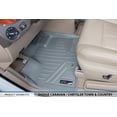 thumbnail image 4 of MAXLINER Tapis de Sol Ensemble Doublure 1ère Rangée Gris pour 2008-2018 Dodge Grand Caravan/Chrysler Town & Country, 4 of 4