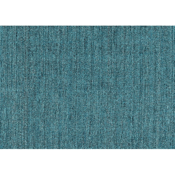 Ahgly Company Indoor Rectangle Solid Light Blue Modern Area Rugs, 2' x 5'