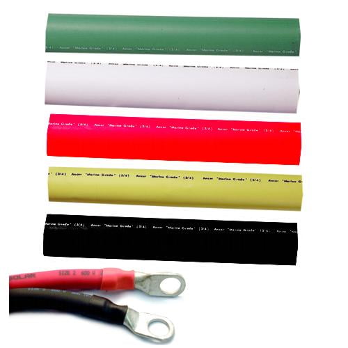 Ancor Marine Grade Adhesive Lined Heat Shrink Tubing Assortment Assorted Colors