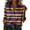 ☃287-Multicolor, variant on Xuyuer Carnival Shirt for Women It's Mardi Gras Yall Shirts Funny Carnival Outfit Blouse New Orleans Party V Neck Long Sleeve Button Down Tops