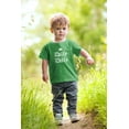thumbnail image 5 of Old Glory Toddler St. Patricks Day Dilly Dilly Shamrock Short Sleeve Graphic T Shirt, 5 of 6