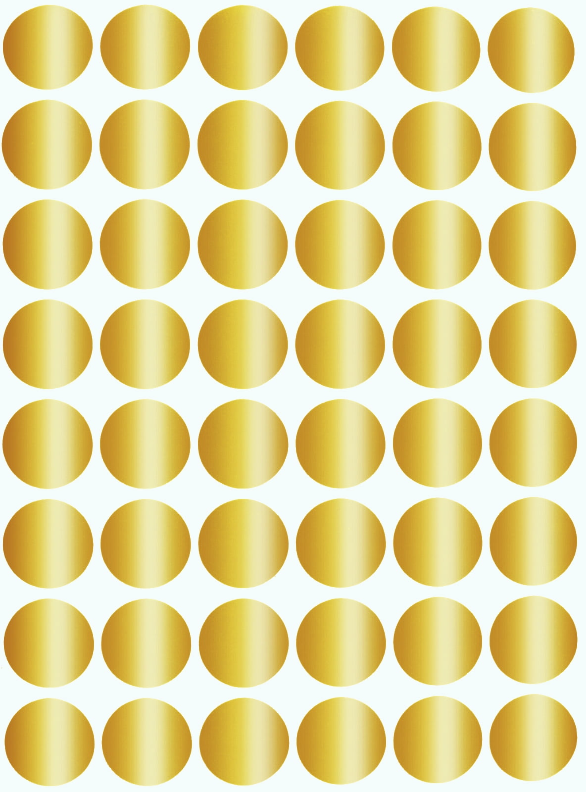 245 x 13mm Gold DOT STICKERS Round Sticky Adhesive Spot Circles Paper Labels 