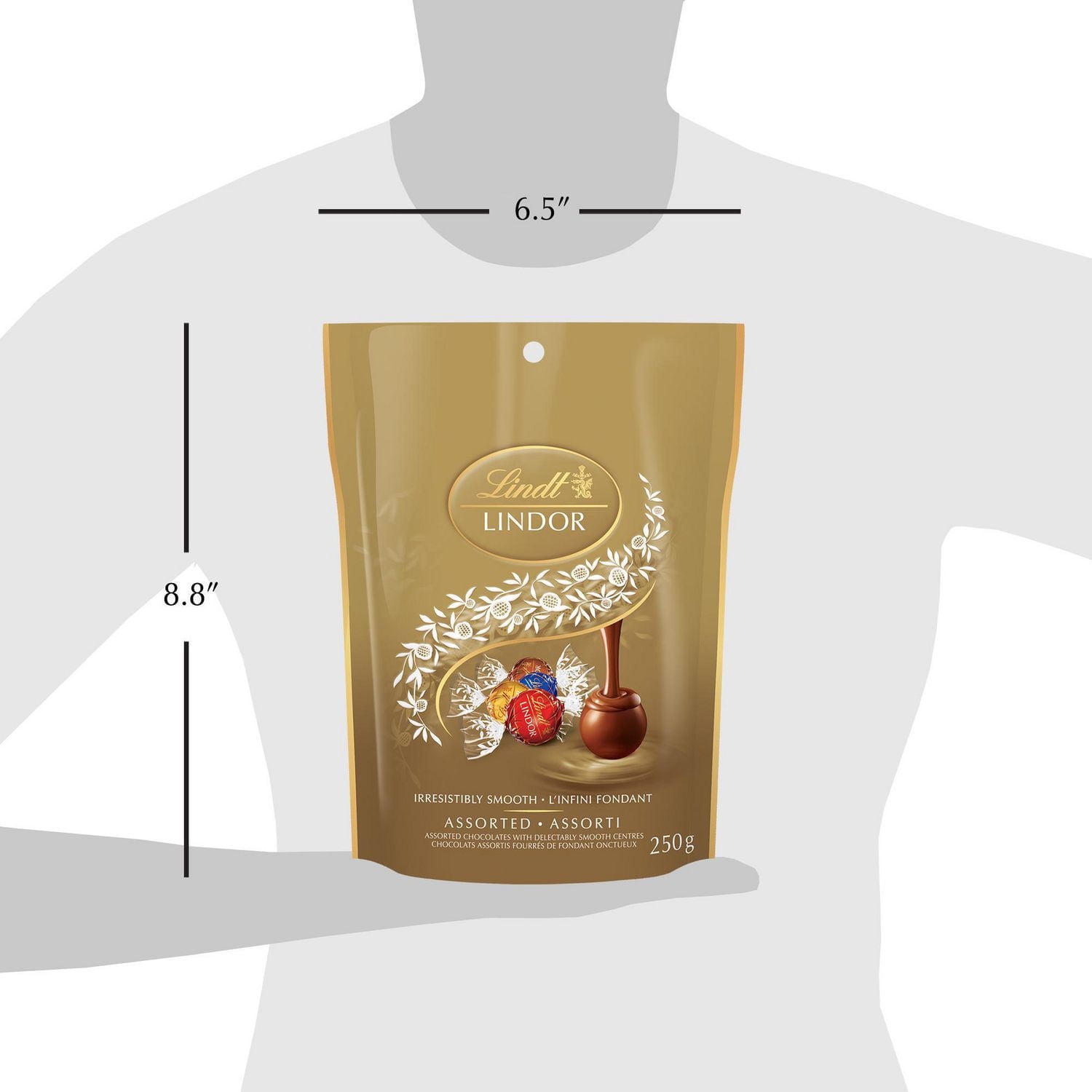 Lindt Lindor Assorted Chocolate Truffles Pouch
