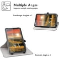thumbnail image 4 of Labanema For Sunshine T1 Elite Case,360 Degree Rotary Stand Cover for Sunshine T1 Elite/SKY Devices SKY Pad 8/FOXX T8/Scepter 8/Hyudai Hytab Plus 8WB1 8" Tablet,Black, 4 of 7