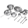 thumbnail image 1 of Frying Pan Soup Pot Set, Easy Cleaning Cookware Set Stainless Steel  for Home, 1 of 7