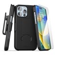 thumbnail image 1 of Funda con Clip para Cinturón Encased iPhone 16 Pro DuraClip Series con Protector de Pantalla de Vidr, 1 of 9