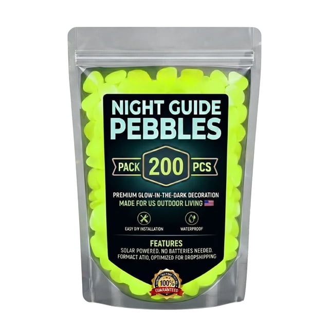 2026 Colorful Glow In The Dark Garden Stones Night Luminous Pebbles Rainbow Glow In The Dark Stepping Rocks Outdoor Landscaping Decor Glowing Stones Fish Tank Aquarium Decora