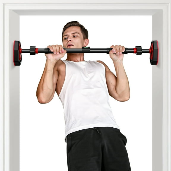 Mobestech Wall Mounted Pull Up Bar Home Workout Equipment for Upper Body Training