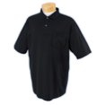 thumbnail image 2 of Jerzees Mens SpotShield Short Sleeve Jersey Sport Shirt, 5X, Black, 2 of 4