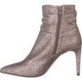 thumbnail image 3 of Womens XOXO Taniah Pointed Toe Ankle Boots, Light Gold, 3 of 6
