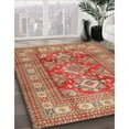 thumbnail image 3 of Ahgly Company Machine Washable Indoor Rectangle Traditional Sand Brown Area Rugs, 7' x 10', 3 of 7