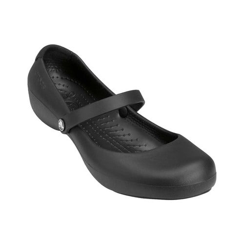 Crocs at Work - Crocs Alice Mary Jane Flat Shoes (Women's) - Walmart ...