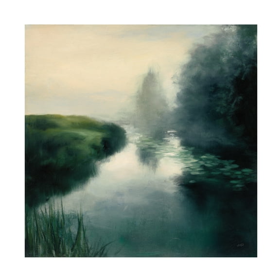 Julia Purinton 'Twilight Fog Neutral' Canvas Art