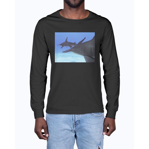 Hammerhead Shark Hoodie - Unisex Heavy Blend Sweatshirt for Ocean Lovers