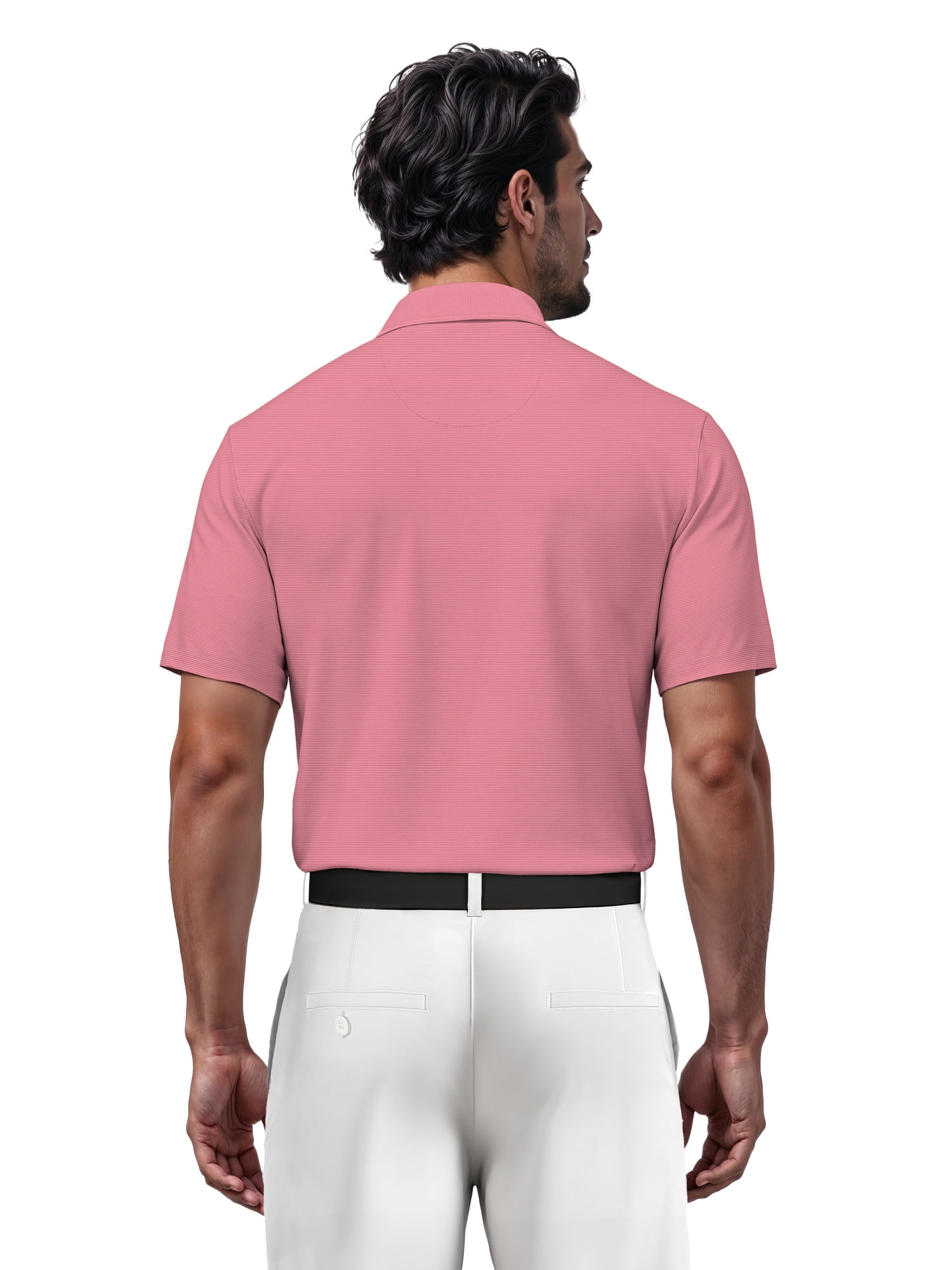 Ben Hogan Men's & Big Men's Performance Solid Polo Shirt with Short Sleeves, Sizes S-5XL