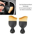 thumbnail image 5 of NFTIGB 2Pcs Car Interior Detailing Dust Brush Air Conditioner Vent Crevice Dust Removal Cleaning Tool Soft Bristles Auto Automotive Accessories Yellow 3.94 inches / 10 cm, 5 of 9