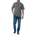 thumbnail image 2 of Wrangler Workwear Men's and Big Men's Pocket Tee with Short Sleeves, 2-Pack, Sizes M-3XL, 2 of 8